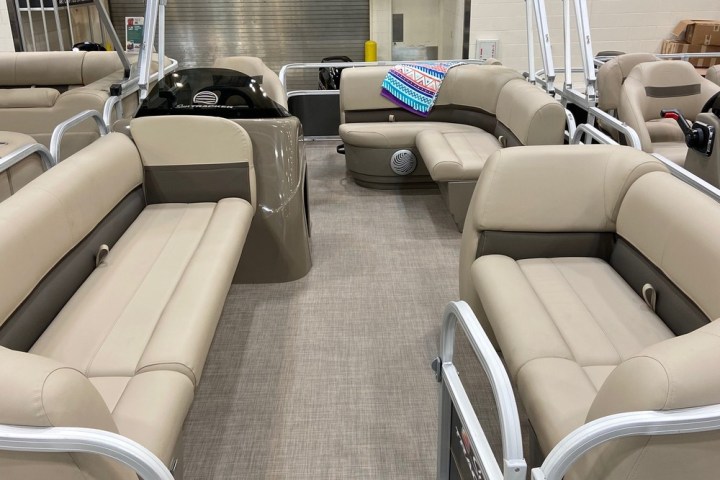 a car parked in a parking lot