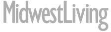 Gray 'Midwest Living' text logo on a white background.